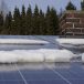 太陽光発電の融雪
