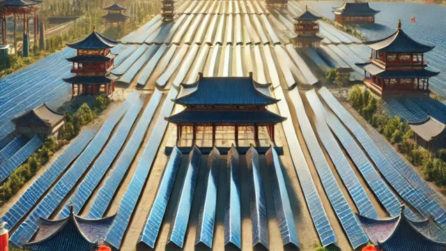 中国の太陽光パネルの現状